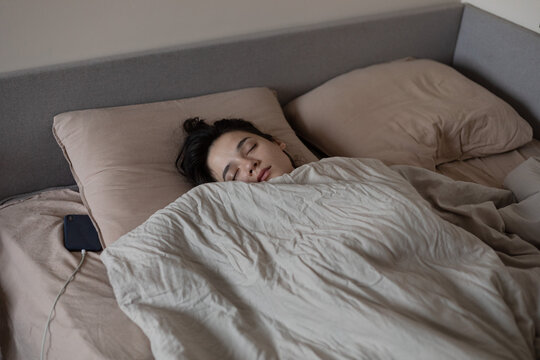 beautiful sleeping girl