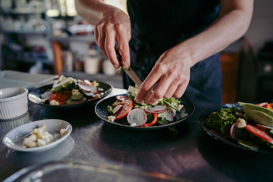 Salad Of Fresh Vegetables 