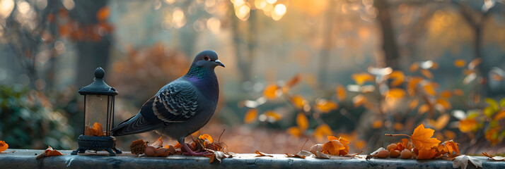  Pigeon wild life photography hdr 4k,
Bird Pigeon Dove Feeder in Green Park
 - obrazy, fototapety, plakaty