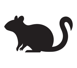 Agouti vector. Agouti vector icon in flat style.