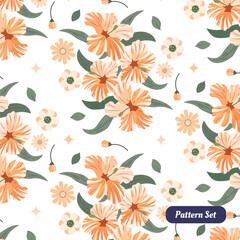flowers pattern design, decoration