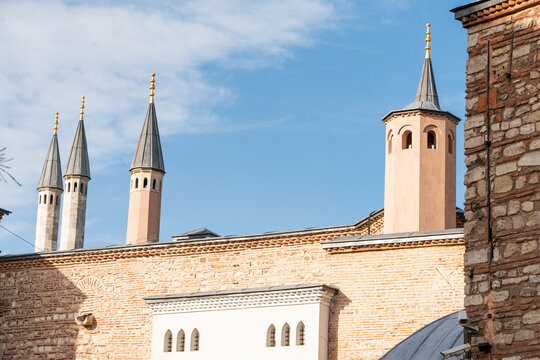 Silent Sentinels: Hagia Sophia's Graceful Minarets