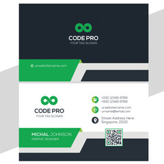Modern Unique Business Card Design