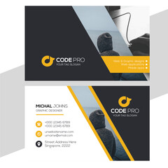 Modern Unique Business Card Design