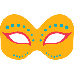 Flat Party Mask
