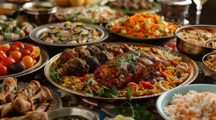 Main Courses food, and the variety of Ramadan foods is vast, reflecting the diverse cultures and...