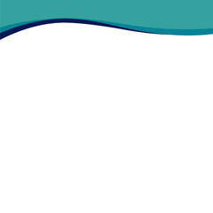 Obraz premium Header Vector Shape Wave