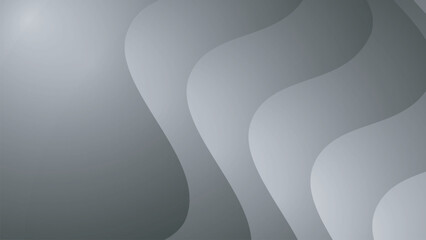 White and gray gradient abstract background wallpaper vector image