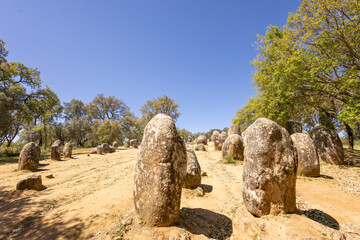 Megalithic stones at Evora