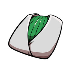 Nasi kucing vector illustration