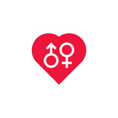 adult love logo and icon