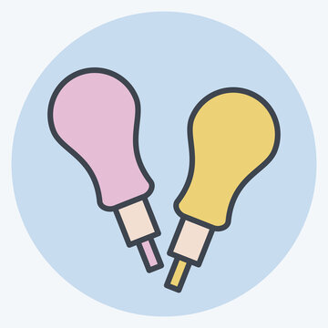 recommend clip art: Icon AWL. related to Shoemaker symbol. color mate style. simple design editable. simple illustration