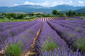 Obraz premium lavender field region