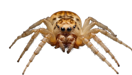 Spider isolated on transparent background