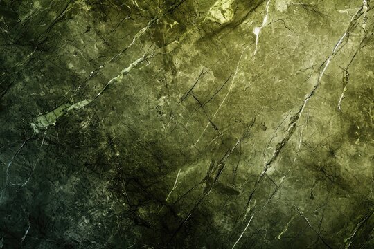 Olive green army background texture with vignette texture marble