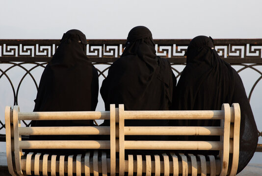 Three Veiled Woman