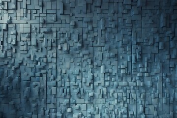 geometric style abstract blue wallpaper for interior decor backdrop Generative AI