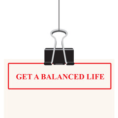 Get A Balanced Life