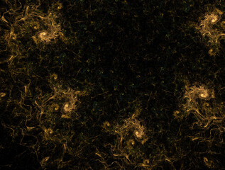 Imaginatory fractal abstract background Image