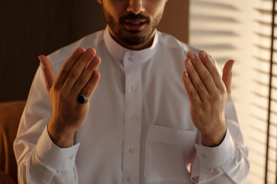 Religious Middle Eastern Man Praying