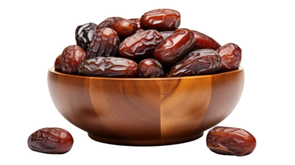 dates as element in isolated background