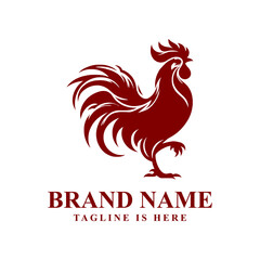 The rooster logo embodies confidence, resilience, and boldness, symbolizing leadership and the spirit of dawn with its vibrant presence.