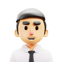3D Business Boy Avatar