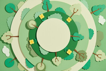 environment with an environmentally friendly concept.