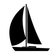 Boat silhouette 