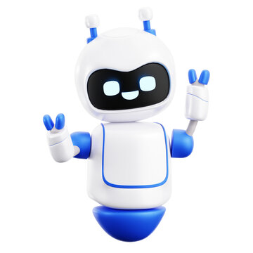 3D Fun Robot Icon