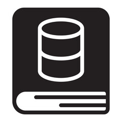 Book glyph icon
