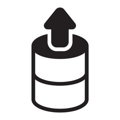 dividends glyph icon