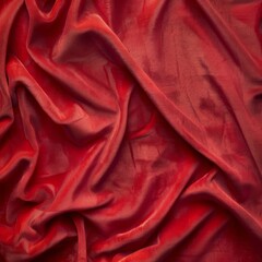 Background Texture Pattern in the Style of Red Color Vintage Velvet - A retro-inspired soft touch with a luxurious sheen created with Generative AI Technology