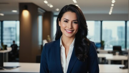 Fototapeta premium potrait of professional business woman in the office