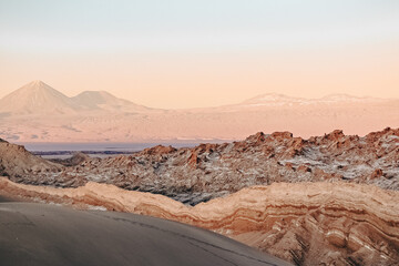 Fototapeta na wymiar Landscape Photography, Desert Photography. Mountains Abstract Art Landscapes.