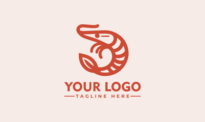 shrimp vector logo design Food logo vector Logo for Food Business Identity