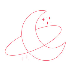 Minimalist Cosmic Vintage