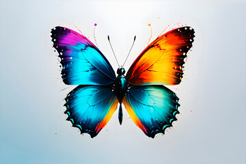 Colorful butterflies  wallpaper