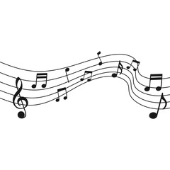 Melody Wave Illustration