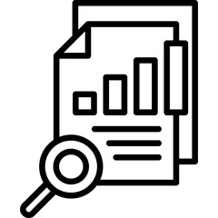 Data Research Icon