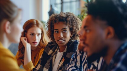 Obraz premium Group of business sharing their idea, meeting, teamwork, office, discussion, brainstorming, cooperation, businessman, team, men, working, communication, planning, modern, businesswoman