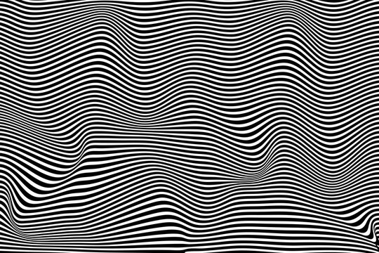 Animal abstract background in black and white colors.
