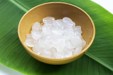 Sugar palm seed in syrup