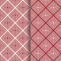 Vector illustration of abstract fabric repeat pattern texture