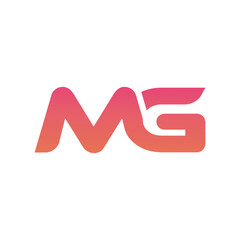 letter mg logo design