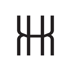 letter khk logo design