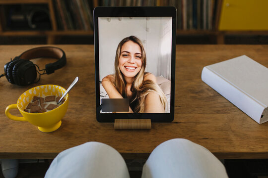 POV of a Video call