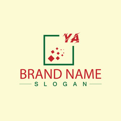 Abstract business logo design template