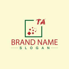 Abstract business logo design template