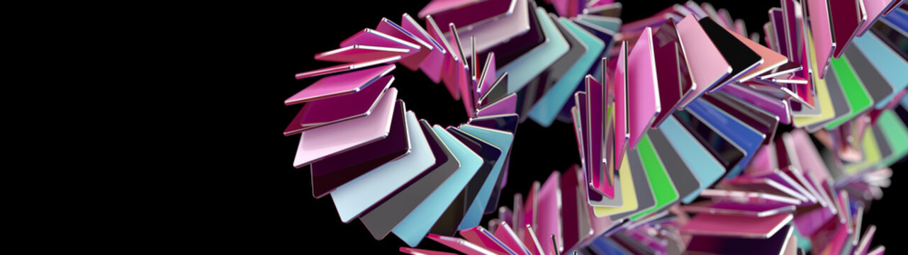 Composition of flying smartphones. 